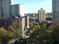East view from Bldg 80