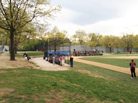 Seton Park baseball field